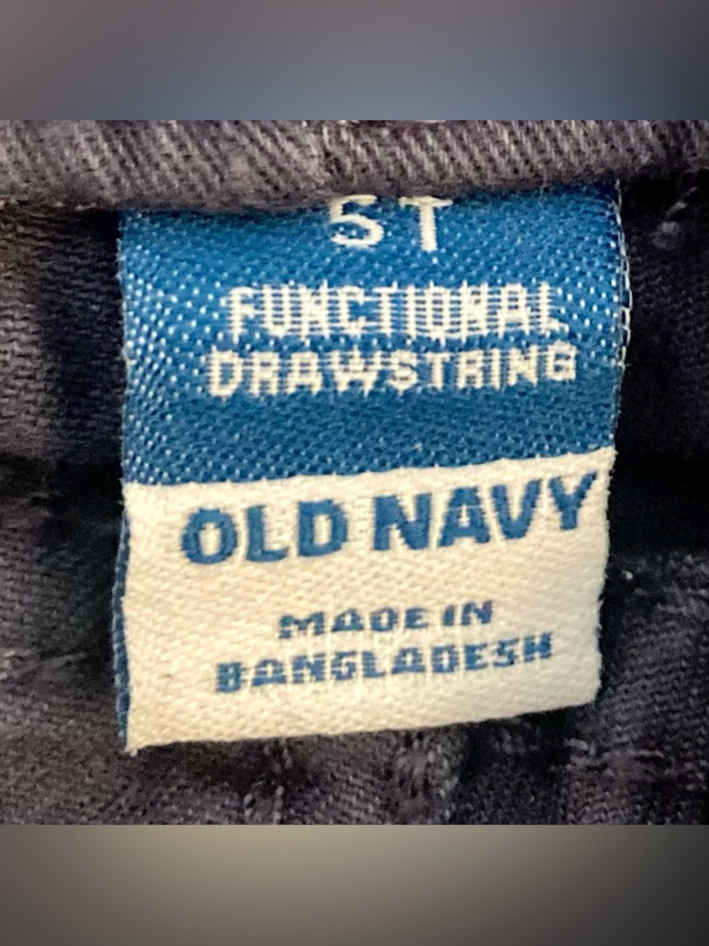 Set of 3 Pair Old Navy/Oshkosh Boys Drawstring Waist Joggers Size 5T - Picture 5 of 16